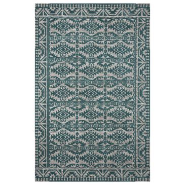Justina Blakeney x Loloi Yeshaia 2"3" x 3"9" Teal and Dove Area Rug, , large