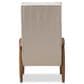 Baxton Studio Roxy High-Back Chair in Light Beige, , large