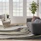 Nourison Prismatic 9"9" x 13"9" Charcoal Grey Area Rug, , large