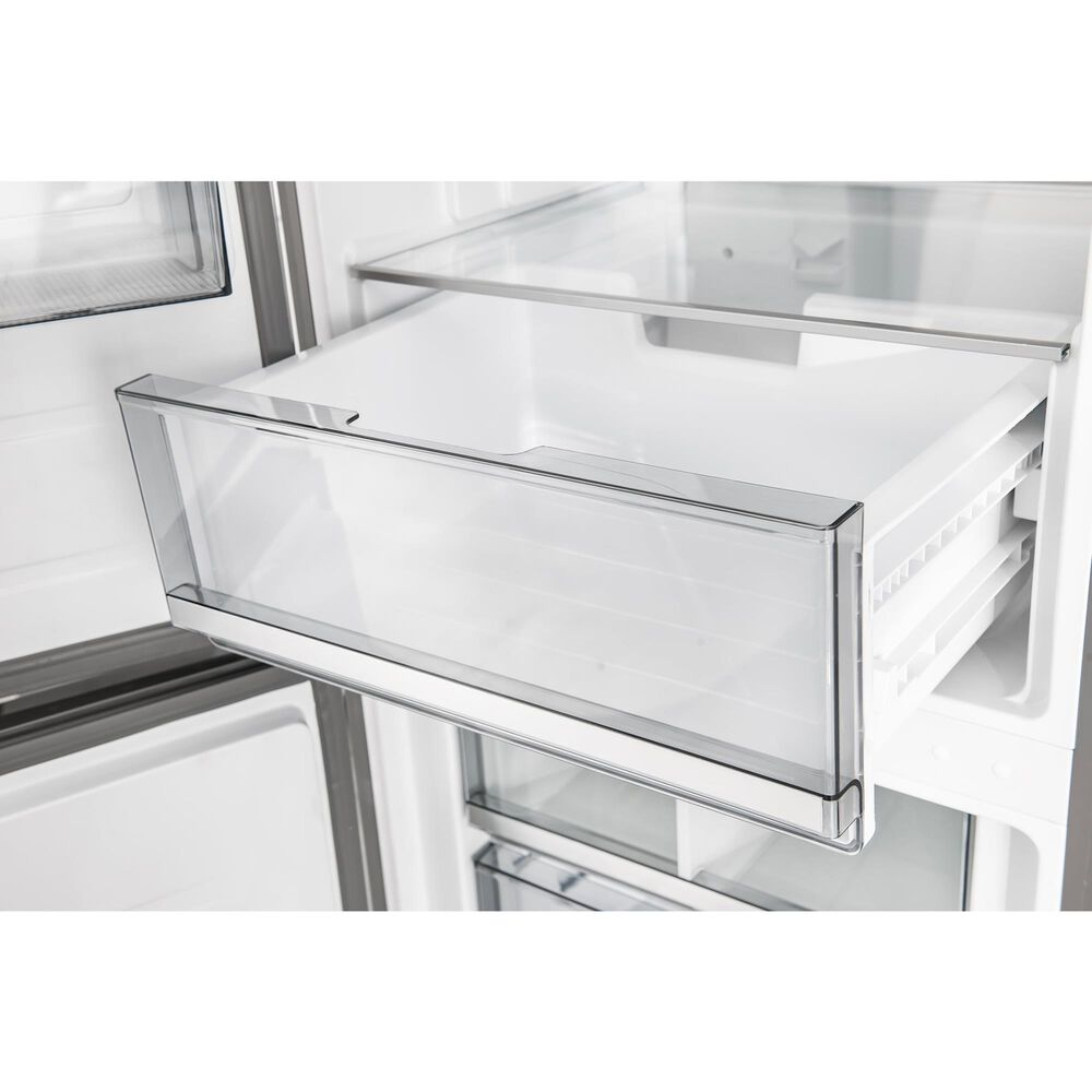 Forno Custodia 10.3 Cu. Ft. Bottom Freezer Refrigerator with Right Swing in Stainless Steel, , large