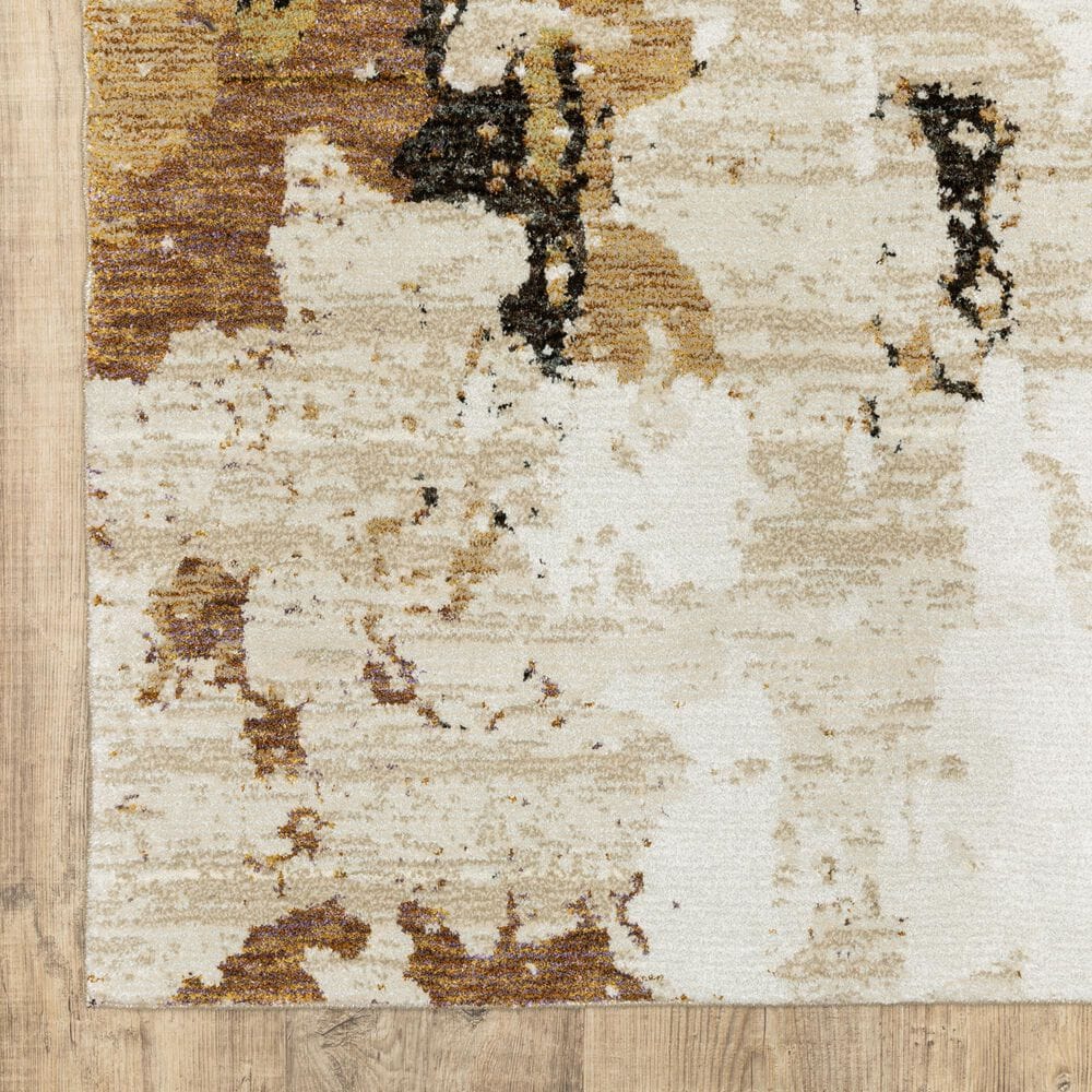 Oriental Weavers Evolution Beige 5&#39;3&quot; x 7&#39;3&quot; Area Rug, , large