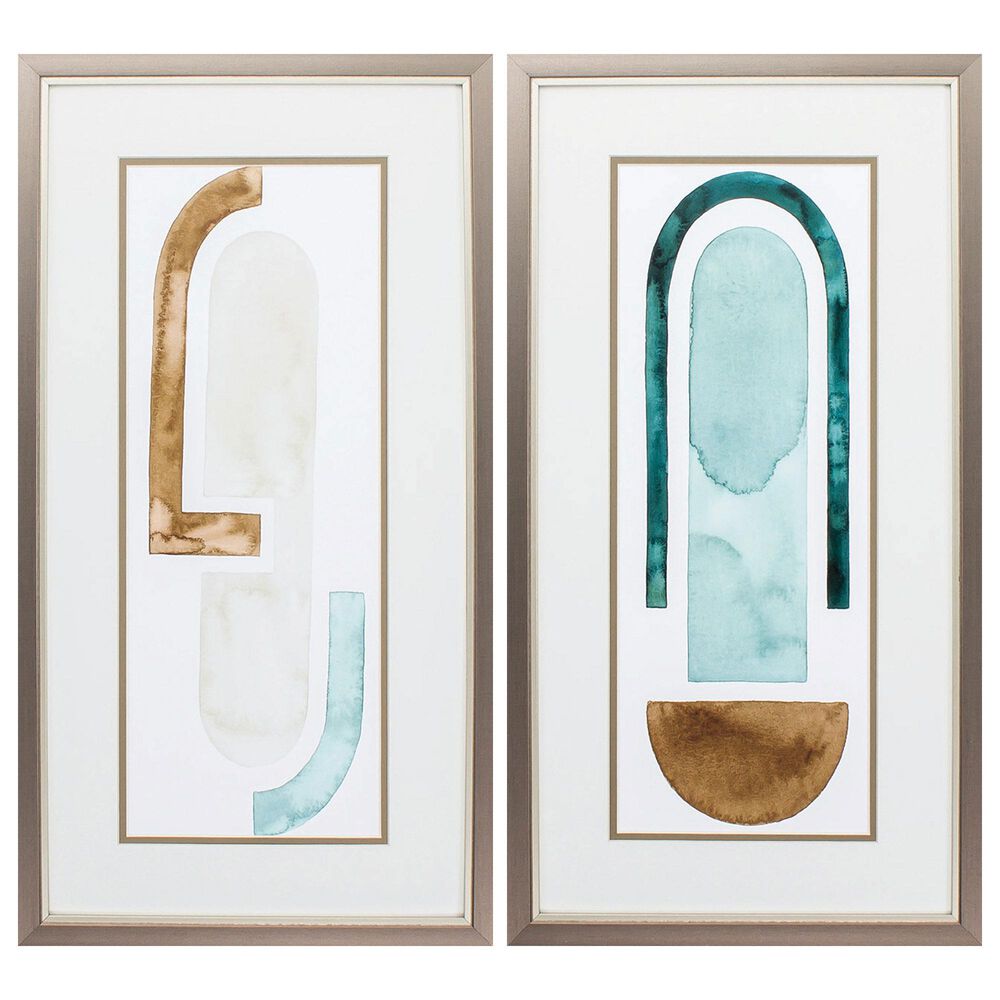 Propac "Strata Shift" Wall Art in Neutral (Set of 2), , large