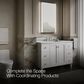 Kohler Maxstow 22" x 40" Lighted Medicine Cabinet in Dark Anodized Aluminum, , large