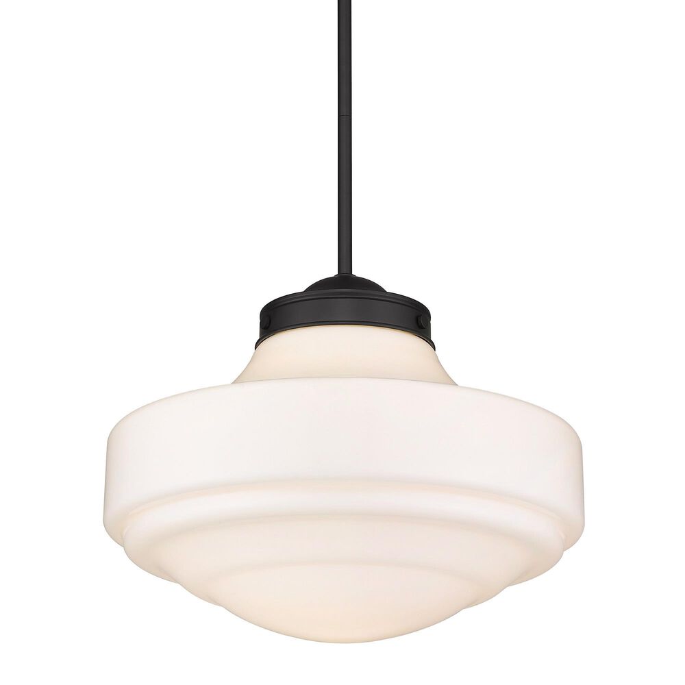 Golden Lighting Ingalls Large Pendant in Matte Black, , large