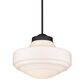Golden Lighting Ingalls Large Pendant in Matte Black, , large