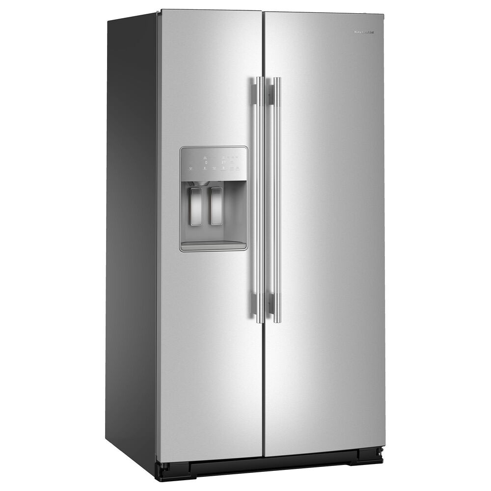 KitchenAid 28.7 Cu. Ft. Side-by-Side Refrigerator in Fingerprint Resistant Stainless Steel, , large
