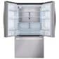 LG 31.7 Cu. Ft. French Door Refrigerator in PrintProof Stainless Steel, , large