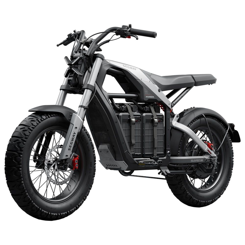 Segway Xyber Electric Bike in Silver, , large