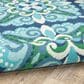 Oriental Weavers Meridian 2206B 2"3" x 7"6" Blue Runner, , large