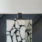 Ashley Macaria Table Lamp in White and Black, , large