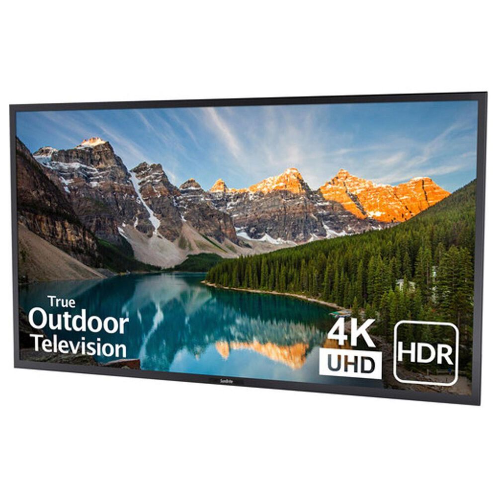 Sunbrite 55" Veranda 2 Series Outdoor Full Shade 4K UHD HDR - Smart TV with 2-Channel All-Weather Soundbar in Black, , large