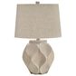 Ashley Edselham Table Lamp in Glossy Cream, , large