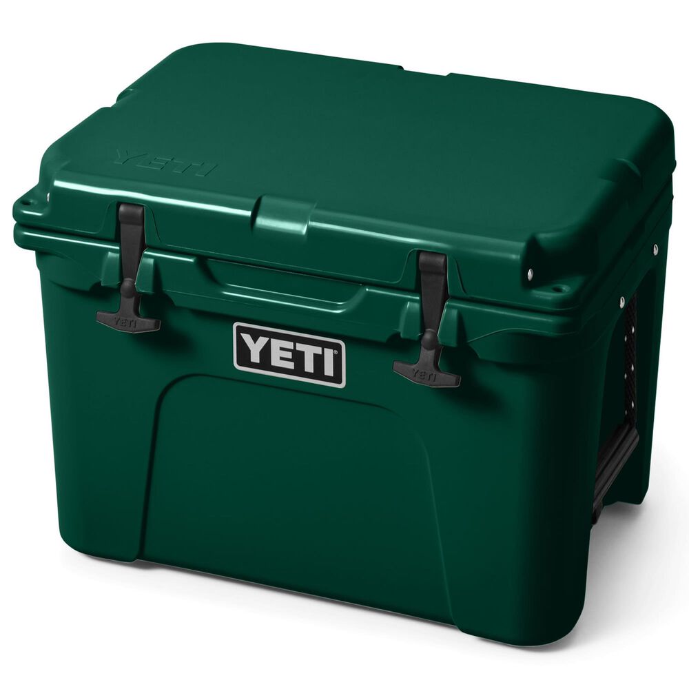 YETI Tundra 35 Hard Cooler in Black Forest Green, , large