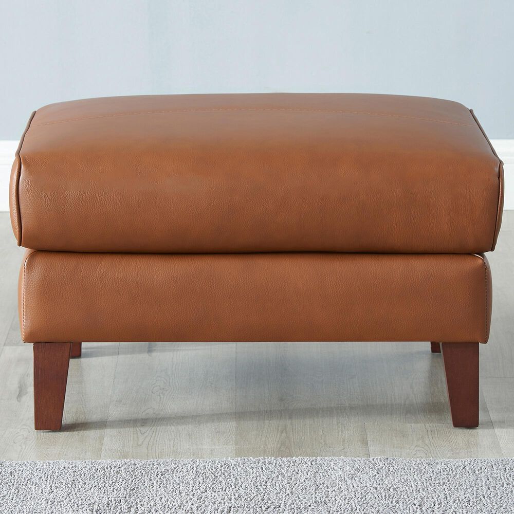 Hydeline Pacer Ottoman in Nutmeg Brown, , large