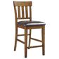 Ashley Ralene Upholstered Barstool in Medium Brown, , large