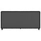 Ashley Zuraleus 4-Piece King Upholstered Platform Bedroom Set in Matte Black, , large