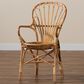 Baxton Studio Sheraton Arm Chair in Natural, , large