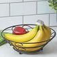 Home Basics Scroll Fruit Basket in Bronze, , large