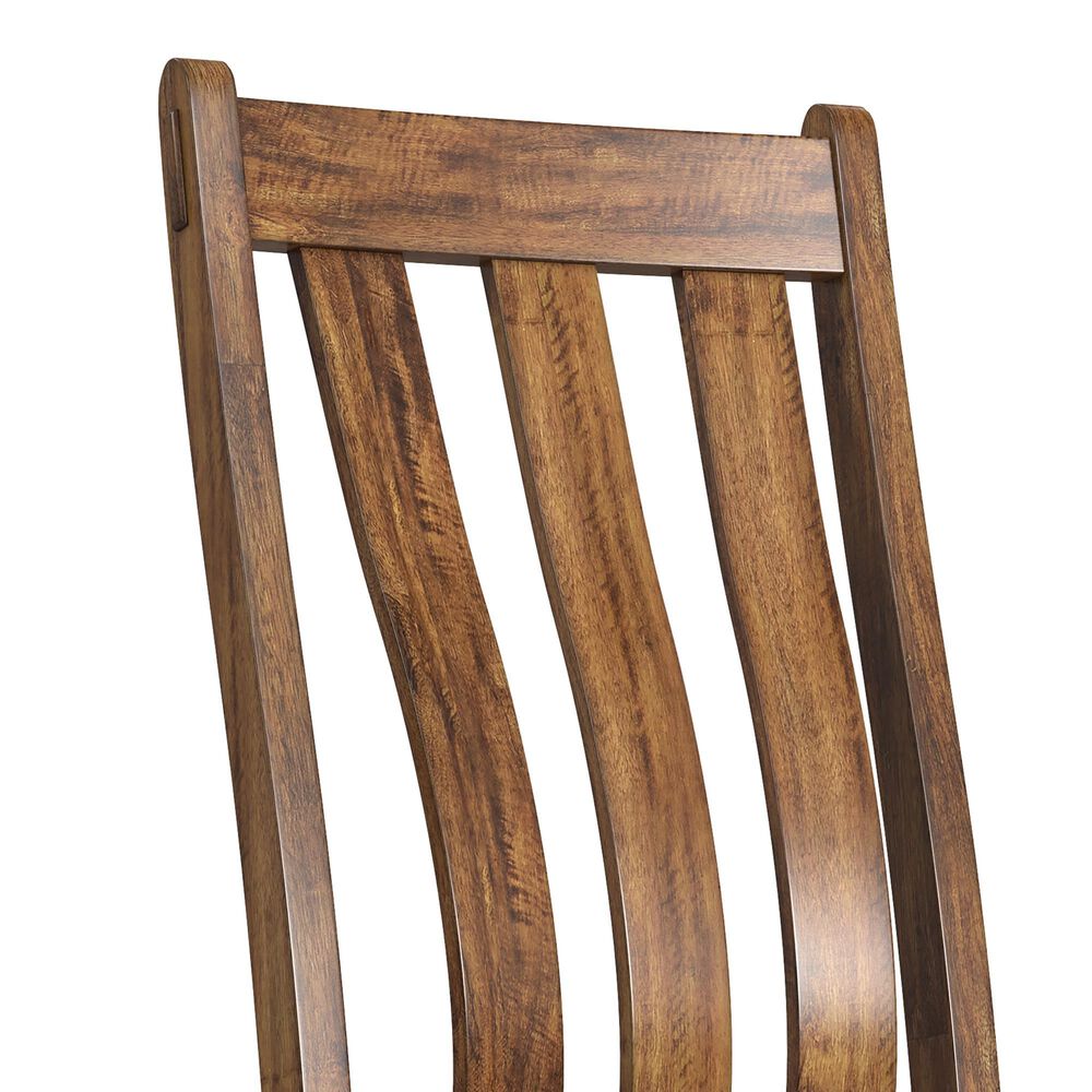 A-America Silverdale Slatback Side Chair in Russet, , large