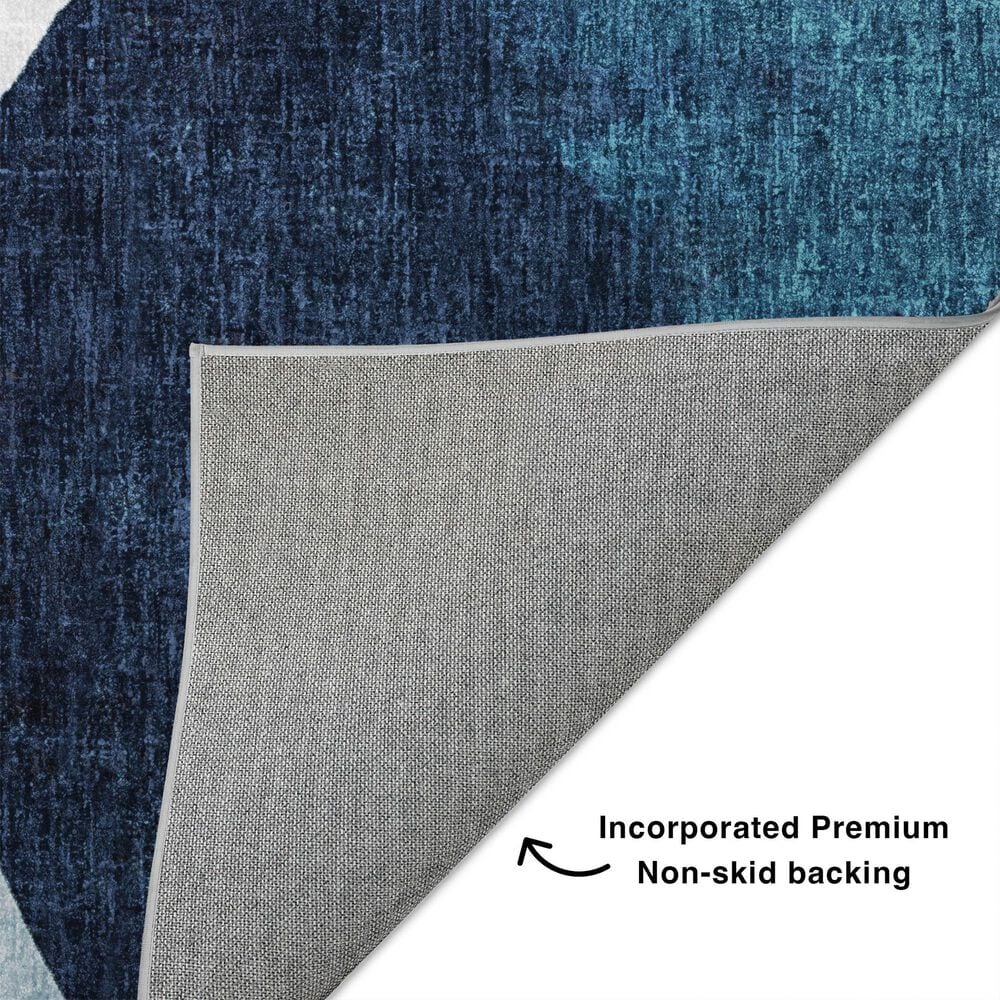 Dalyn Rug Company Boca BO7 Denim 3&#39; x 5&#39; Area Rug, , large