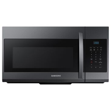 Samsung 1.7 Cu. Ft. Over-the-Range Microwave in Black Stainless Steel, , large