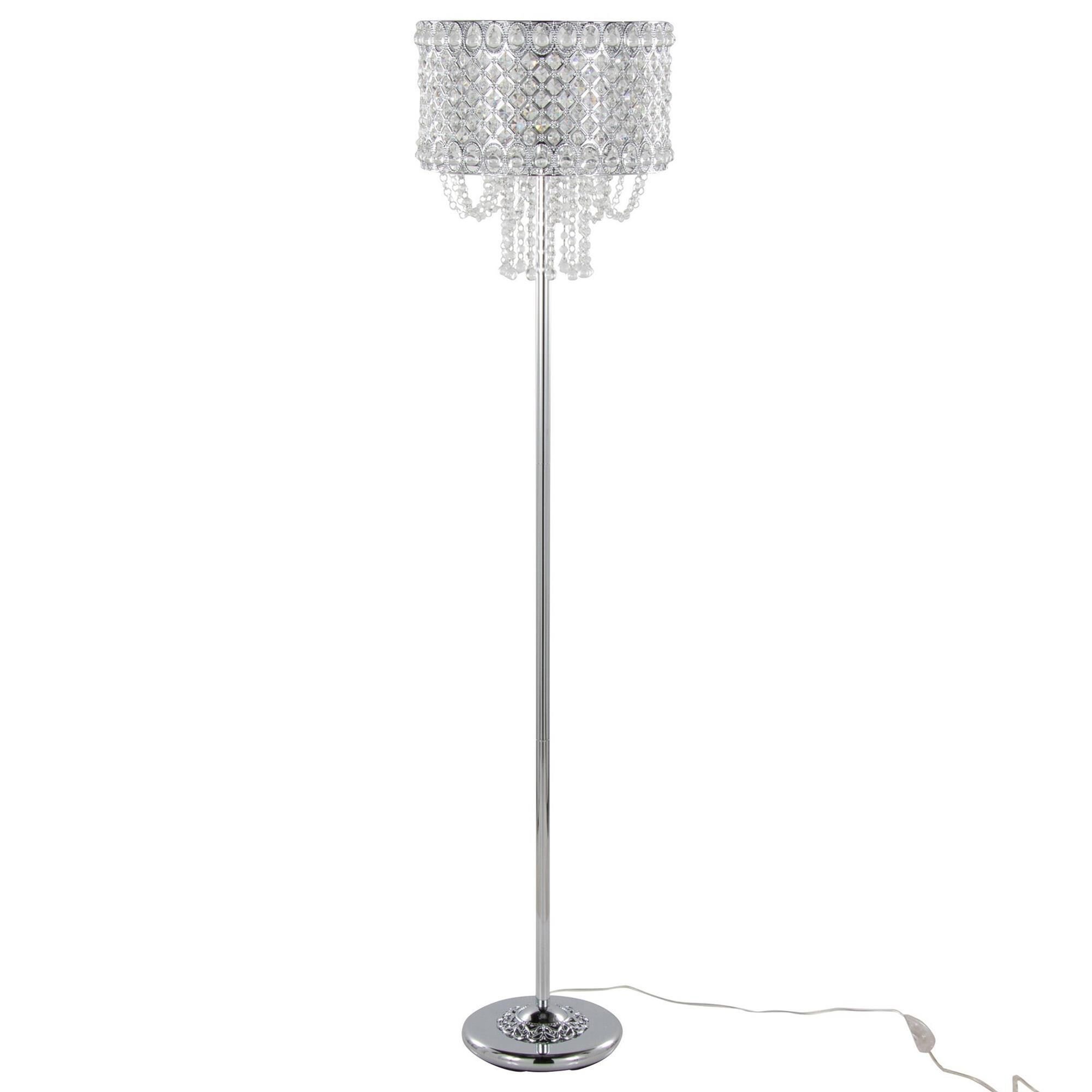 Grandview Gallery Floor Lamp in Polished Chrome