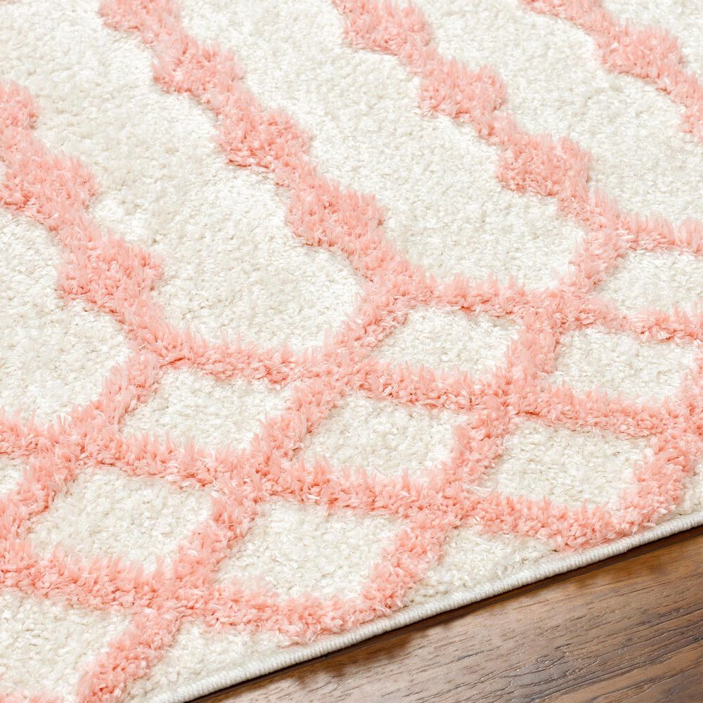 Surya Rodos 5&#39;3&quot; x 7&#39; Beige, Light Pink Area Rug, , large