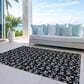 Dalyn Rug Company Wonderland WN22 5" x 7"6" Black Indoor/Outdoor Area Rug, , large