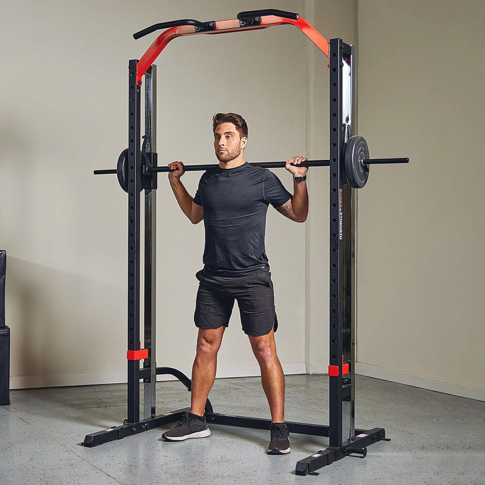 Sunny Health &amp; Fitness Light Commercial Strength Training Smith Machine in Black, , large