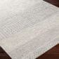 Surya Monaco MOC-2304 8"10" x 12"4" Silver Gray and Ivory Area Rug, , large