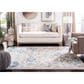 Safavieh Madison MAD611A 5"1" x 7"6" Ivory and Aqua Area Rug, , large