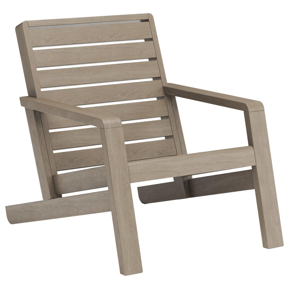 Homestyles Sustain 2-Piece Patio Adirondack Chair Set in Stain Brown, , large