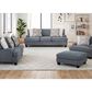 Moore Furniture Laurel Stationary Loveseat in Eugene Lake, , large