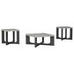 Ashley Sharstorm 3-Piece Table Set in Charcoal Gray, , large