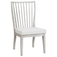 Furniture Worldwide Bowen Side Chair in Weathered Gray