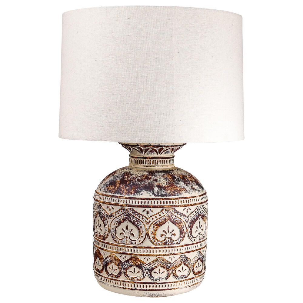 Anthony California 24" Table Lamp in Hydrocal, , large