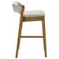 Armen Living Landyn 30" Bar Stool in Amber Glow, , large
