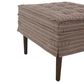 Four Hands Cole Small Ottoman in Rodin Bark, , large