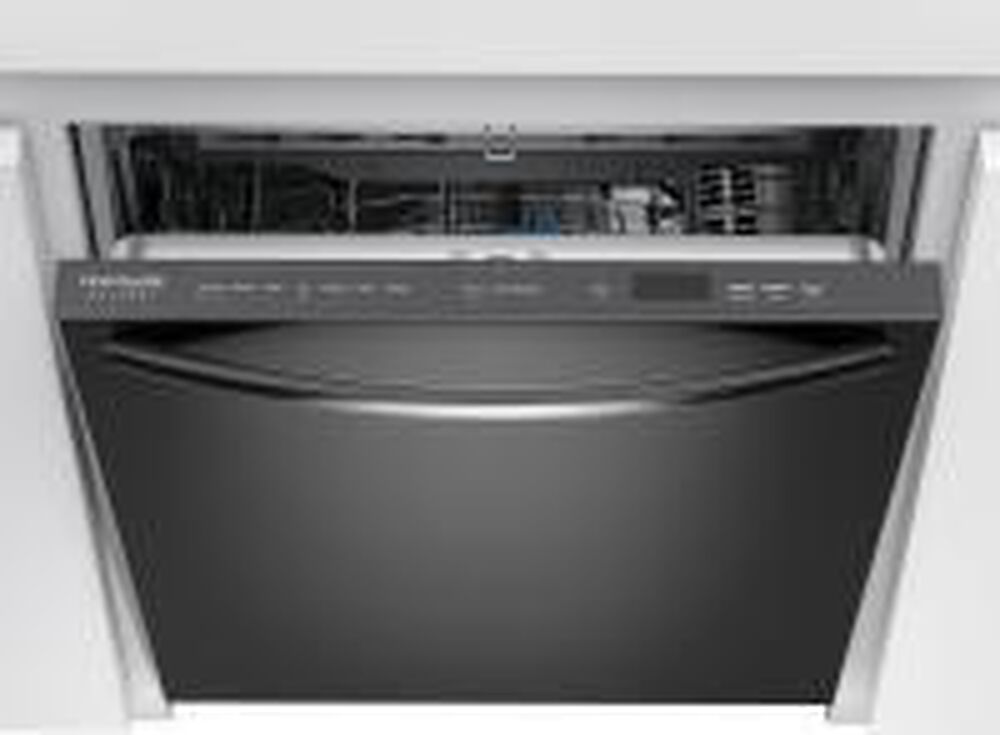 Frigidaire Gallery 24&quot; Built-In Bar Handle Dishwasher with CleanBoost in Black Stainless Steel, , large