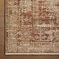 Loloi Heritage 4" x 6" Brick and Multicolor Area Rug, , large