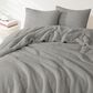 Pem America Marshmallow 3-Piece Full/Queen Comforter Set in Grey, , large