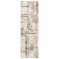 Nourison Sustainable Trends SUT02 2"2" x 7"6" Ivory and Multicolor Runner, , large