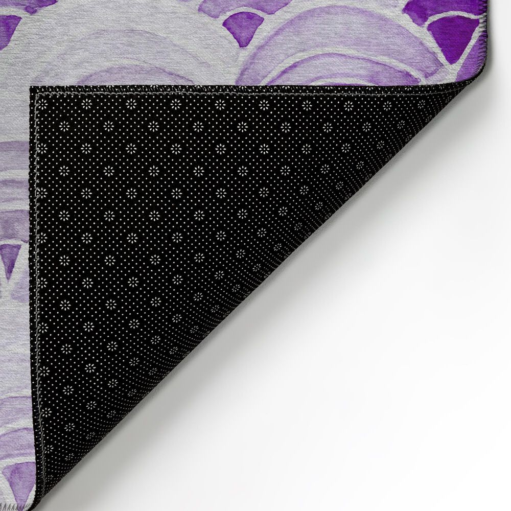 Dalyn Rug Company Seabreeze Geometric 5&#39; x 7&#39;6&quot; Violet Area Rug, , large