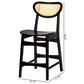 Baxton Studio Hesper Counter Stool in Dark Brown (Set of 2), , large
