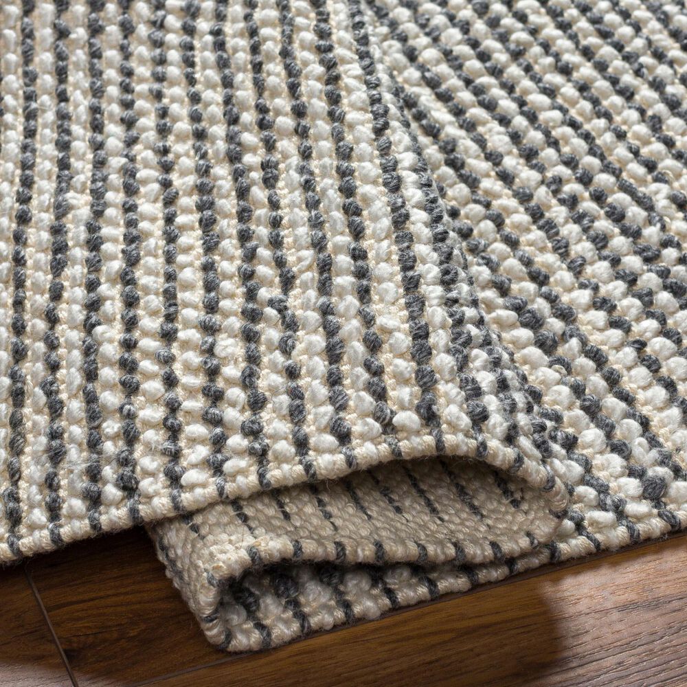 Surya Reika Off-White, Charcoal and Beige 10&#39; x 14&#39; Indoor/Outdoor Area Rug, , large