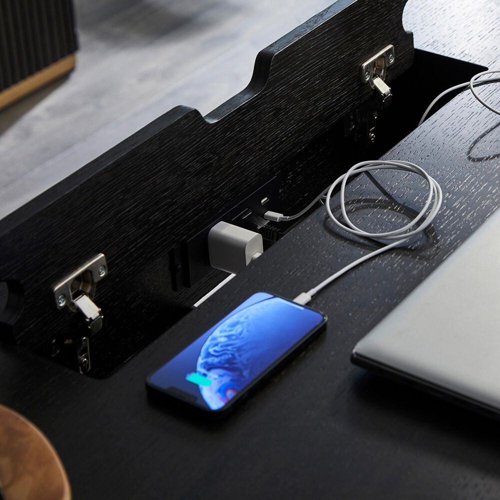 Riva Ridge Rylan 60" Lift Desk Top in Dark Roast, , large