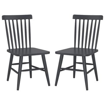 Zuo Modern Zeilen Side Chair in Black (Set of 2), , large