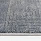 Central Oriental Clearwater Barris 7"10" x 9"10" Gunmetal and Shade Area Rug, , large