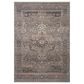 Loloi Lyra 7"10" Round Sky and Multicolor Area Rug, , large