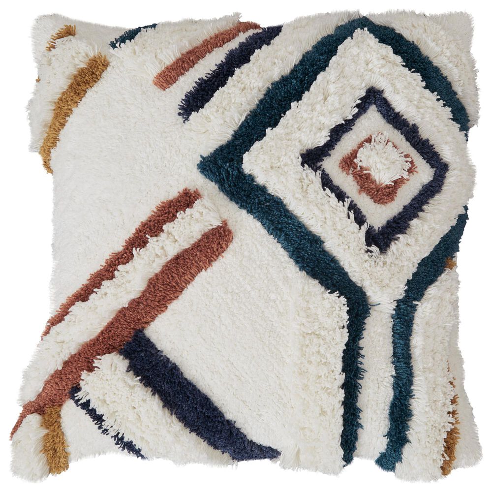 Ashley Evermore 20" Square Throw Pillow in Multicolor, , large